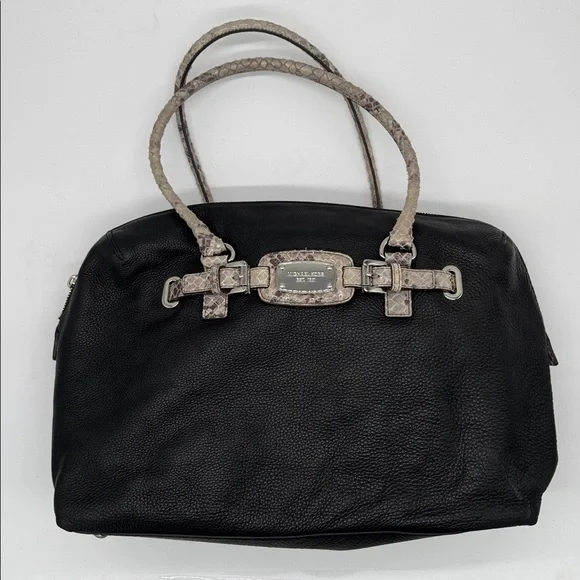 MICHAEL KORS X-LARGE BLACK HAMILTON WEEKENDER TRAVEL BAG - Picture 2 of 11